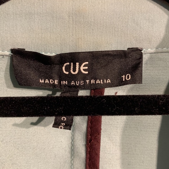 Cue Australia tailored mint green blazer - Picture 6 of 11